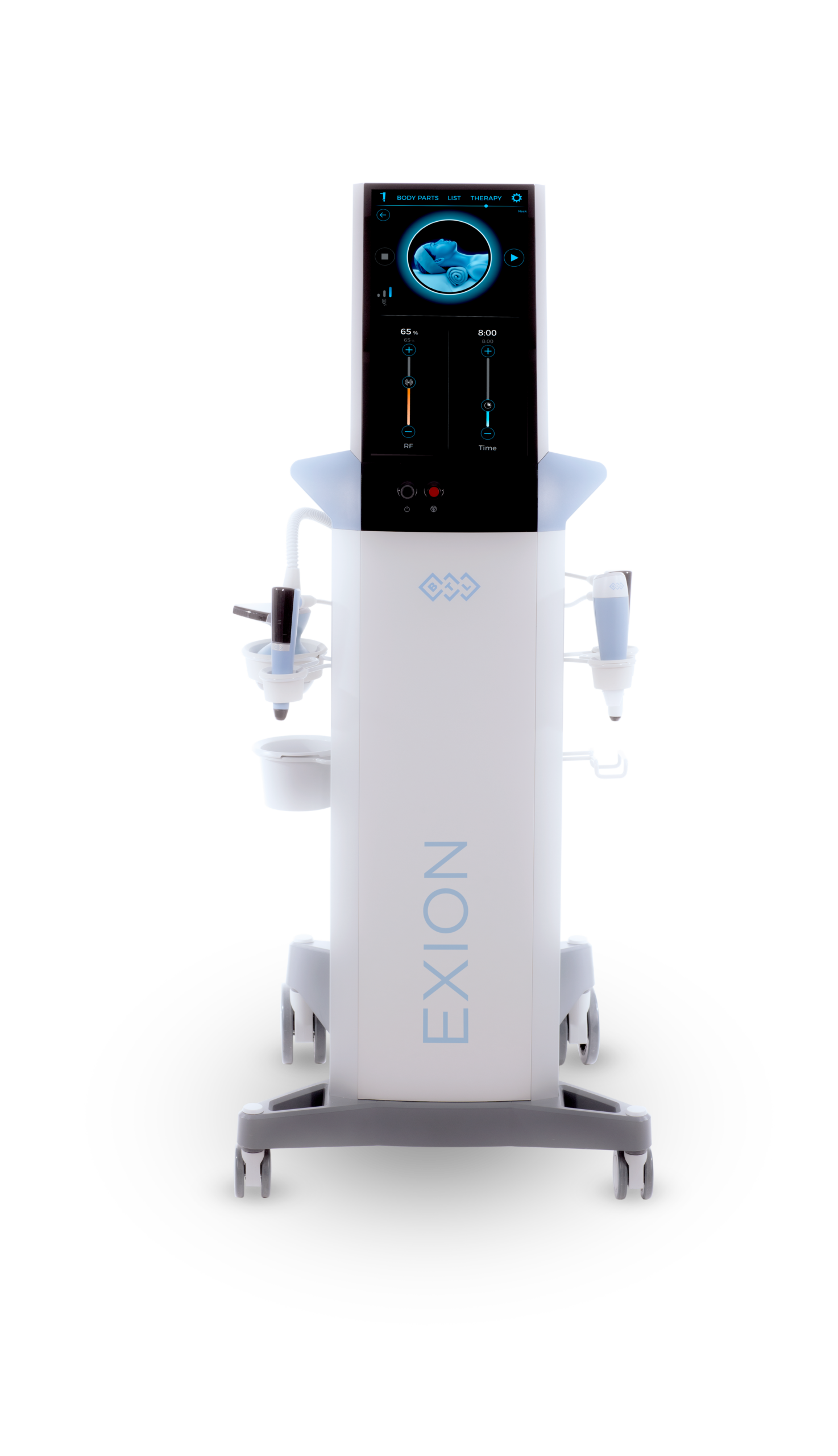 EXION RF microneedling device and skin tightening machine for aesthetic clinics
